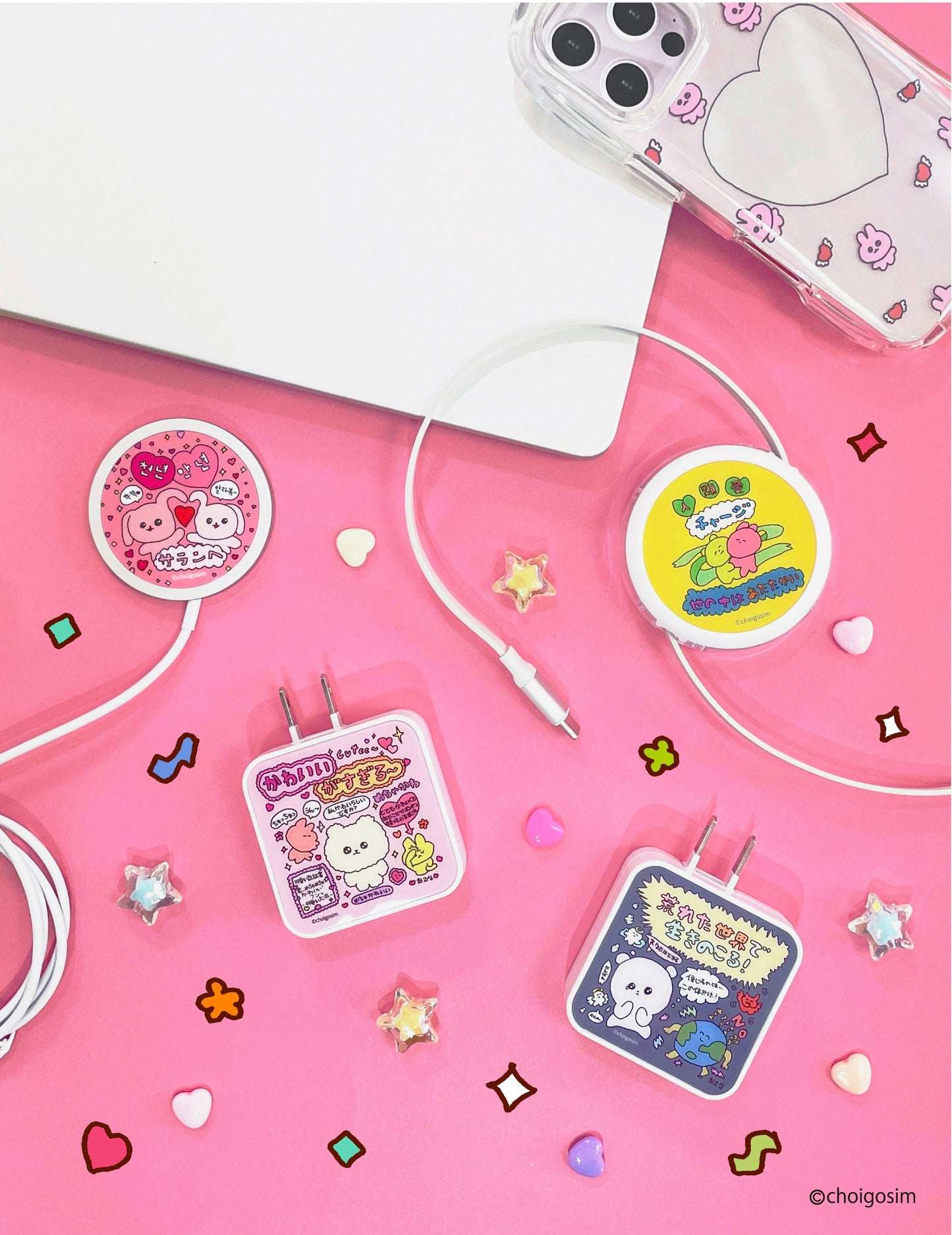 チェゴシム PD60W 対応 USB2.0 リール式 Type-C ケーブル