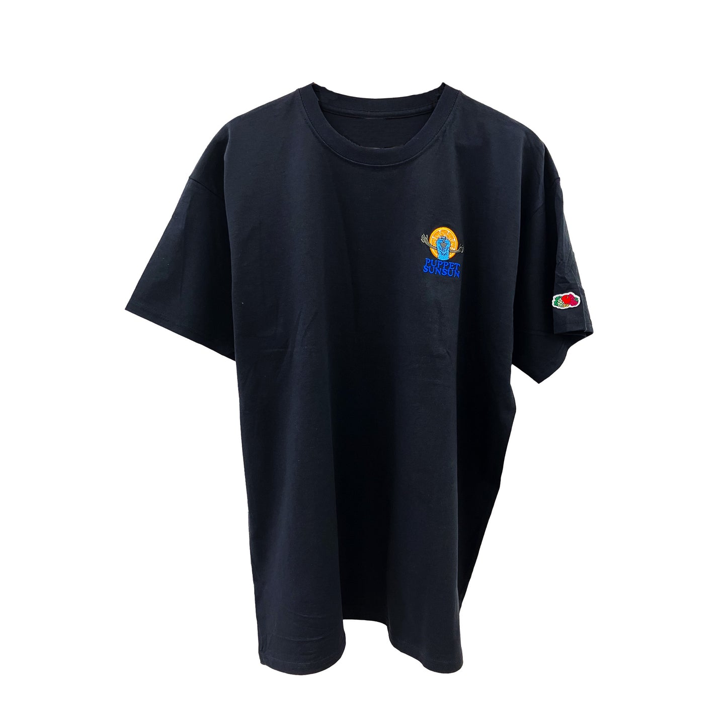 Fruit of the Loom×パペットスンスン スンスンプリントTシャツ オレンジ
