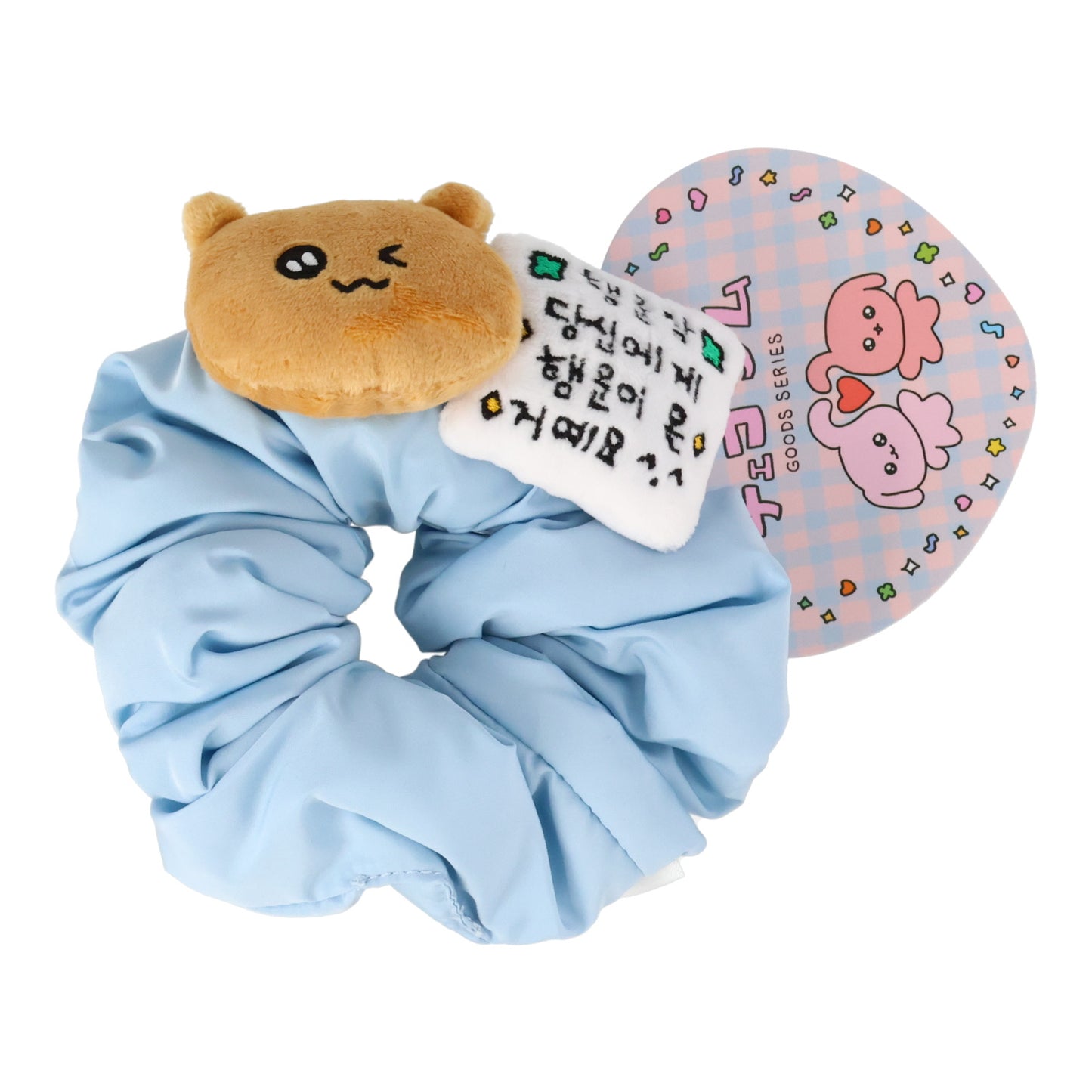 チェゴシム マスコット付きシュシュ<くまゴシム>