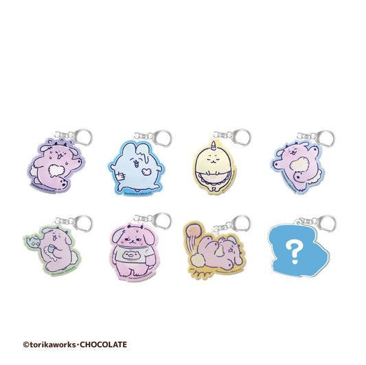 ポポカ トレーディングアクリルキーホルダー (ランダム8種)