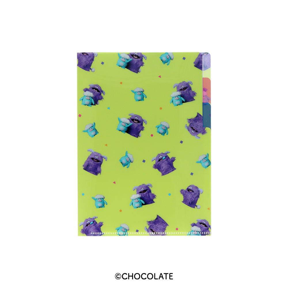 ホイッピ&ラッピ クリアファイルA5 3P