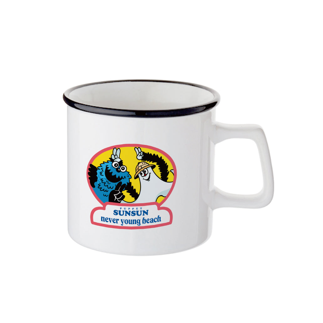 never young beach × PUPPET SUNSUN Mug