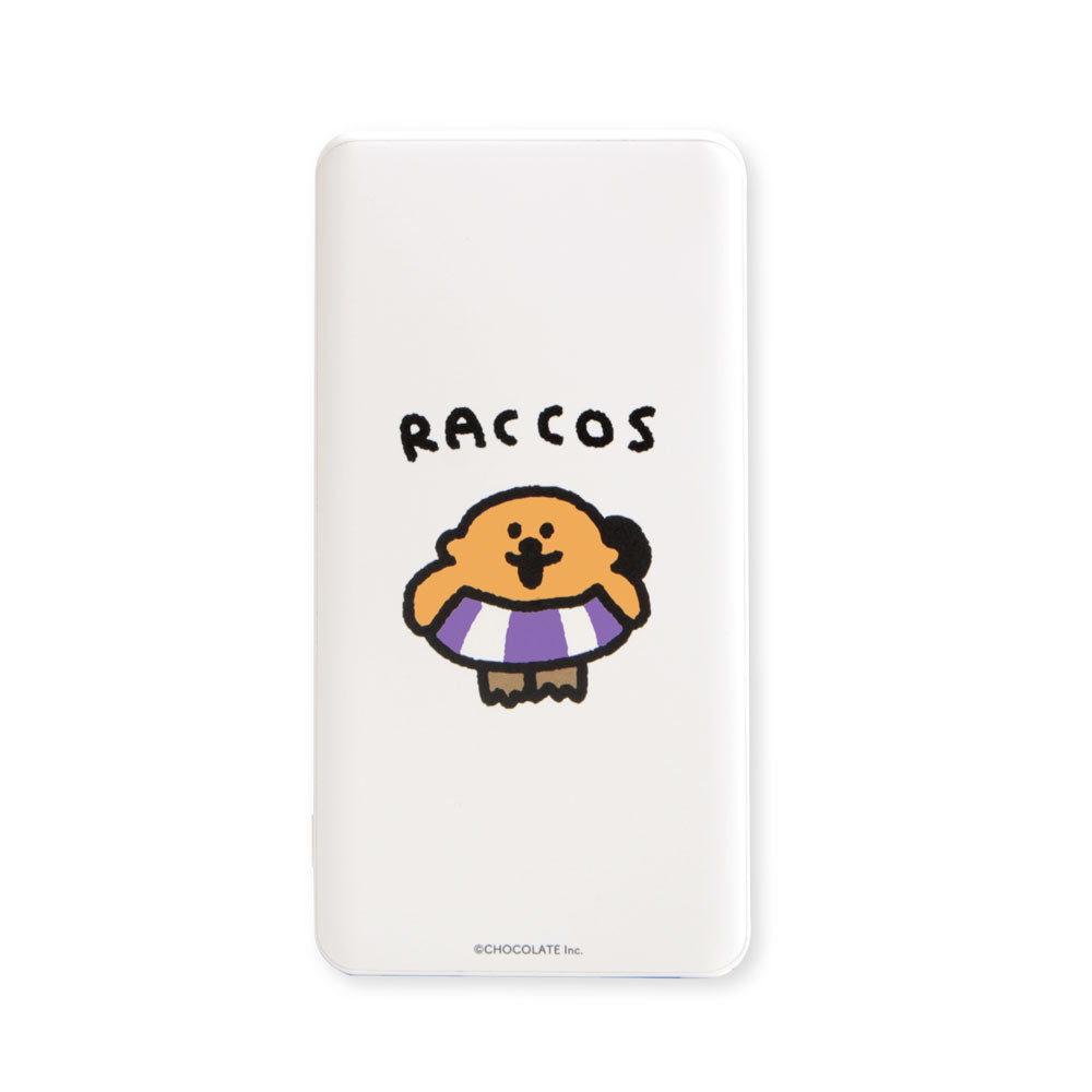 ラッコズ TypeC リチウムイオンポリマー充電器2.1A