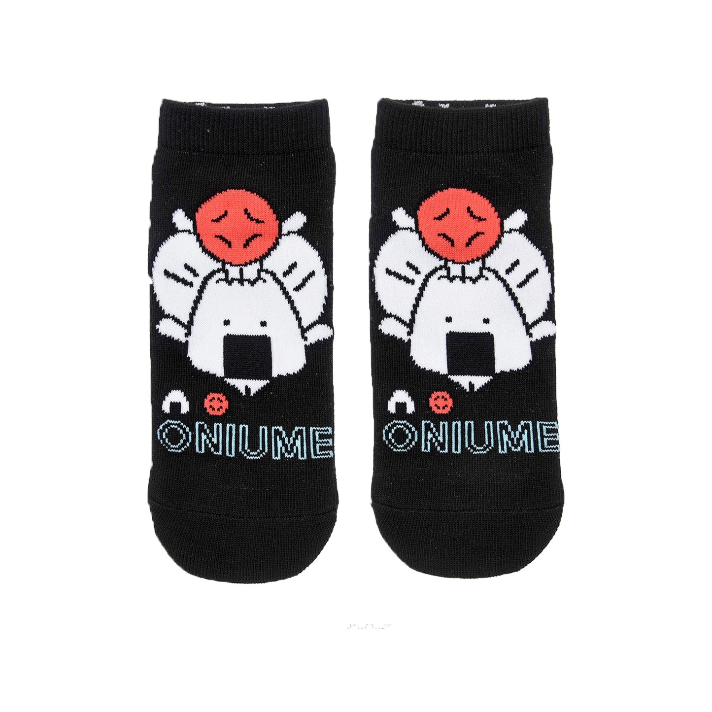 おにうめ フロントスニーカーソックス うめぼし飛び出し