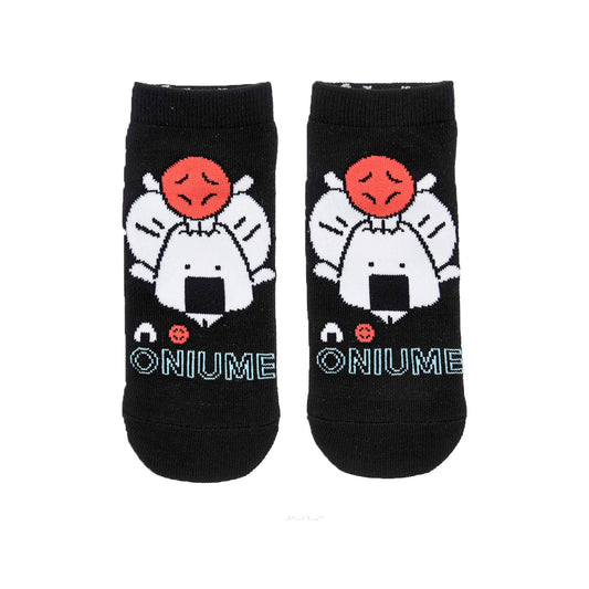 おにうめ フロントスニーカーソックス うめぼし飛び出し