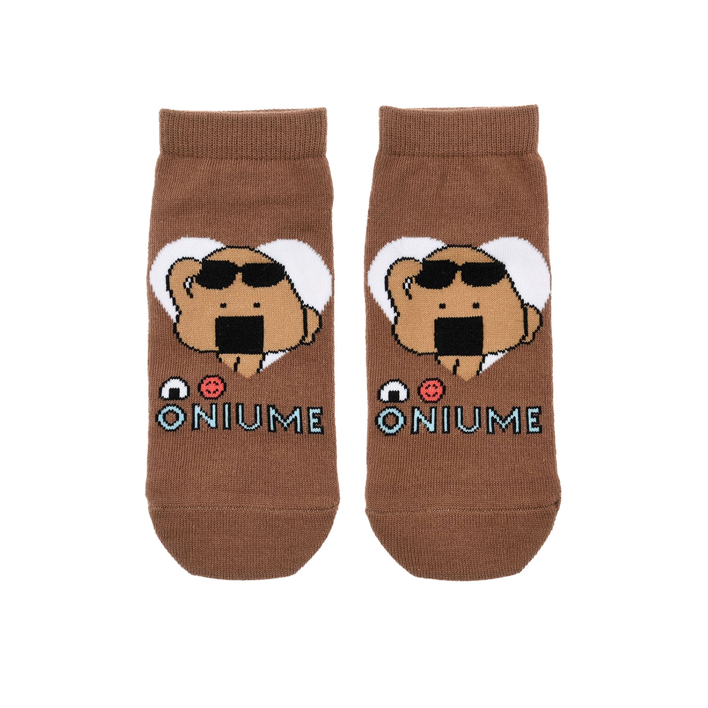 おにうめ フロントスニーカーソックス 焼きおにぎり