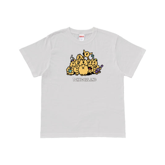 ラッコズがアイランドに遊びにきたよTシャツ