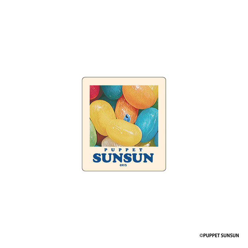 パペットスンスン キラキラステッカー