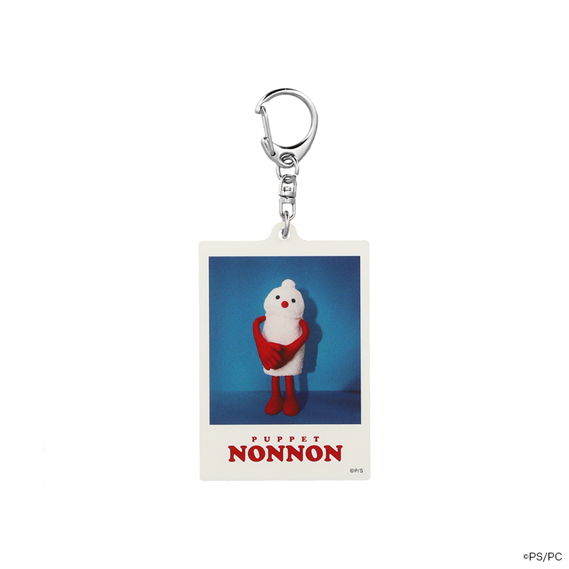 パペットスンスン チェキ風アクリルキーホルダー ノンノン