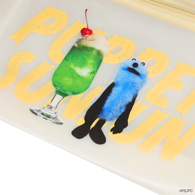 パペットスンスン PVCジッパーバッグ