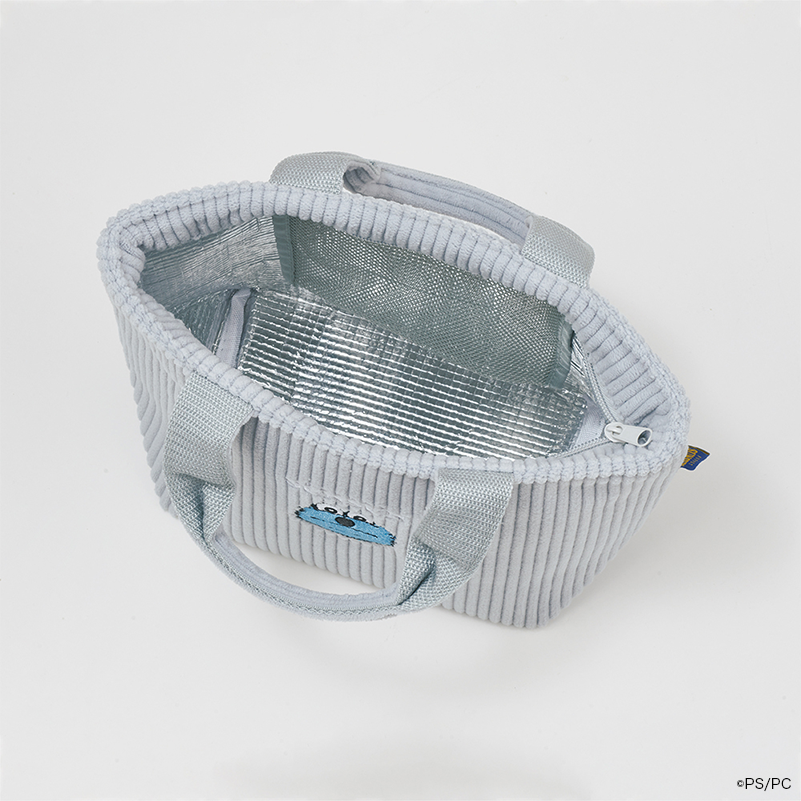 パペットスンスン コーデュロイ生地ランチバッグ