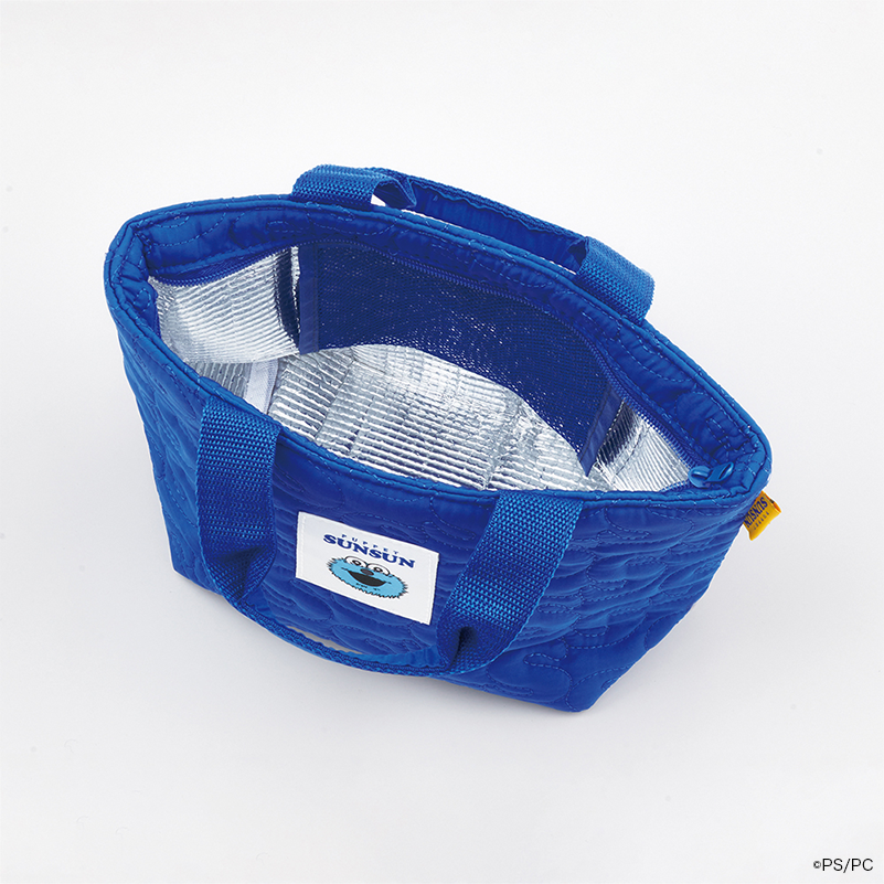 パペットスンスン キルティング生地ランチバッグ