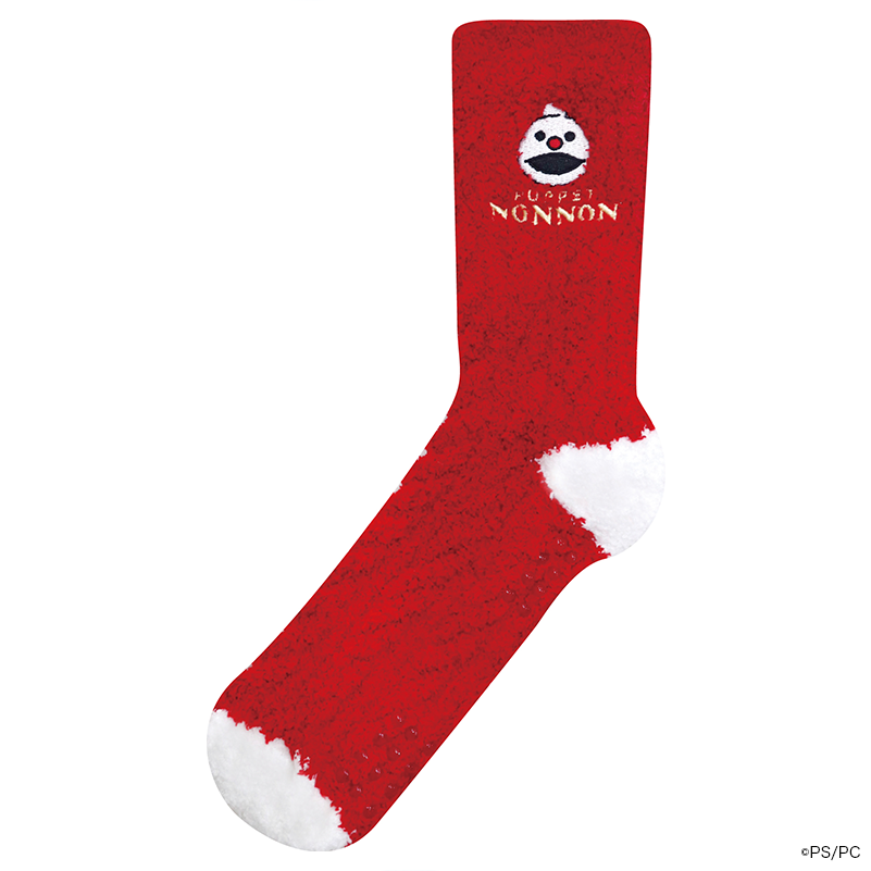 パペットスンスン 編み込みボアソックス