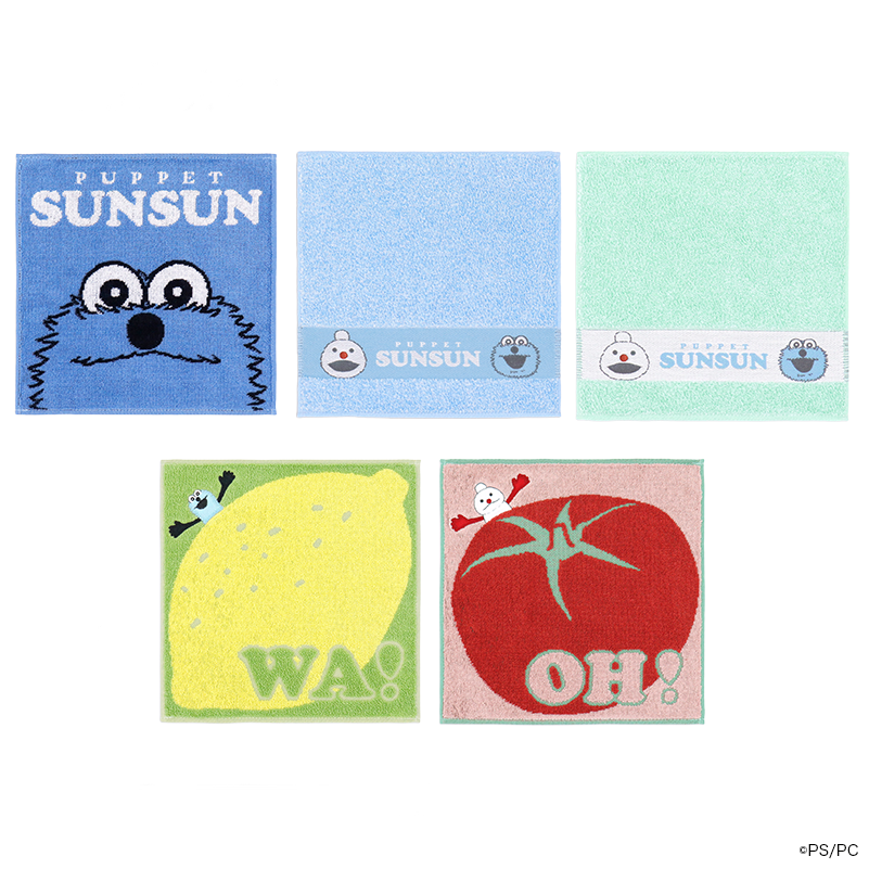 パペットスンスン タオルハンカチ – CHOCOLATE CHARACTER LABEL ONLINE