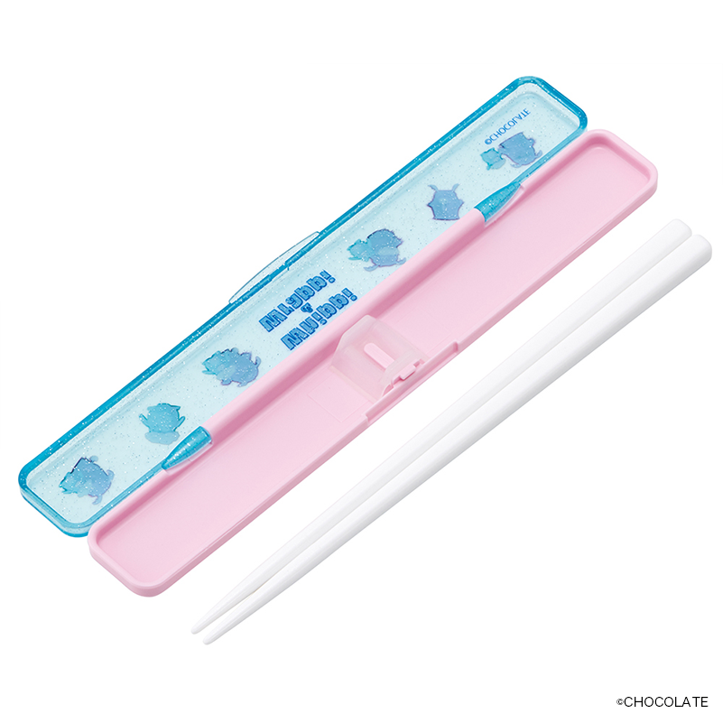 ホイッピ&ラッピ 音の鳴らない箸・箸箱セット 箸18cm ABC3