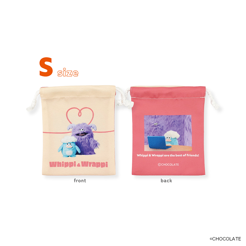 ホイッピ&ラッピ 3P巾着