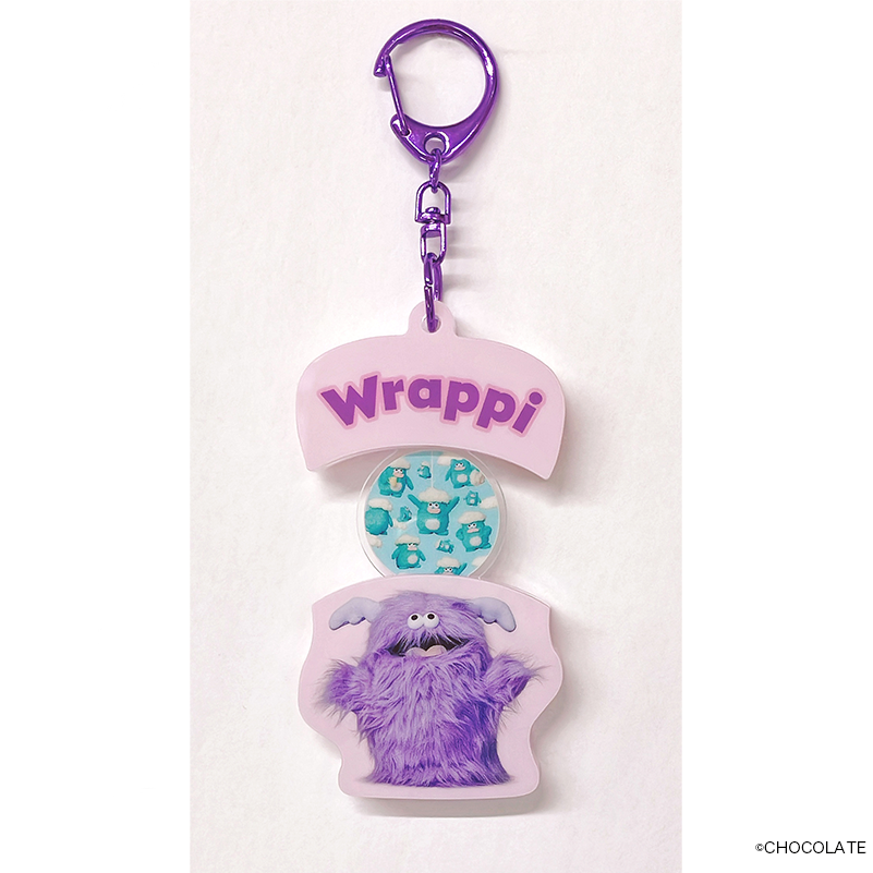 ホイッピ & ラッピ パカッとアクリルキーホルダー