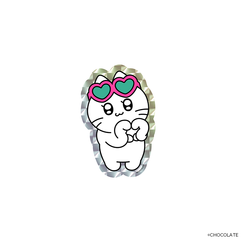 ギャルネコ ホログラムステッカー