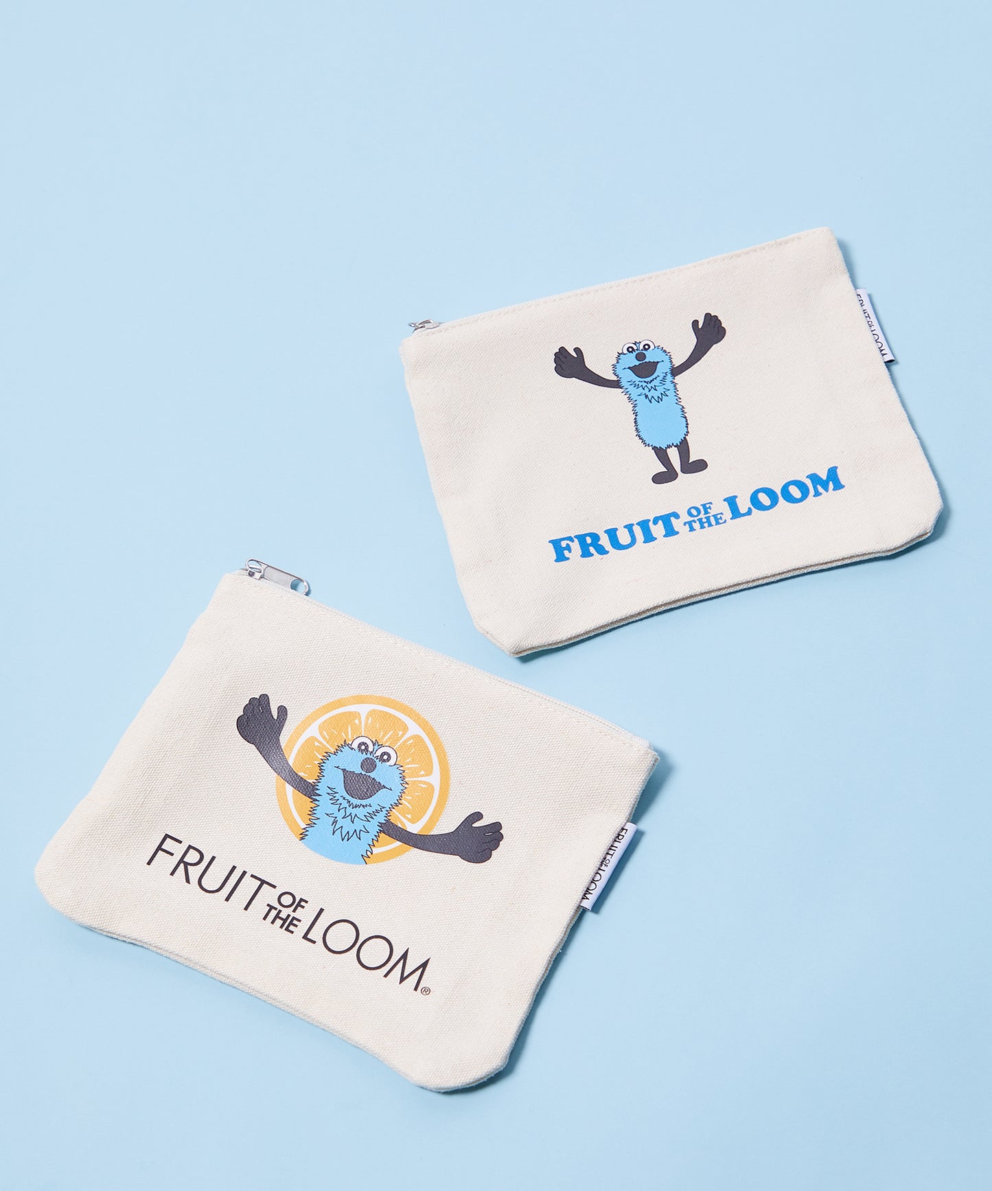 Fruit of the Loom×パペットスンスン スンスンフラットポーチ