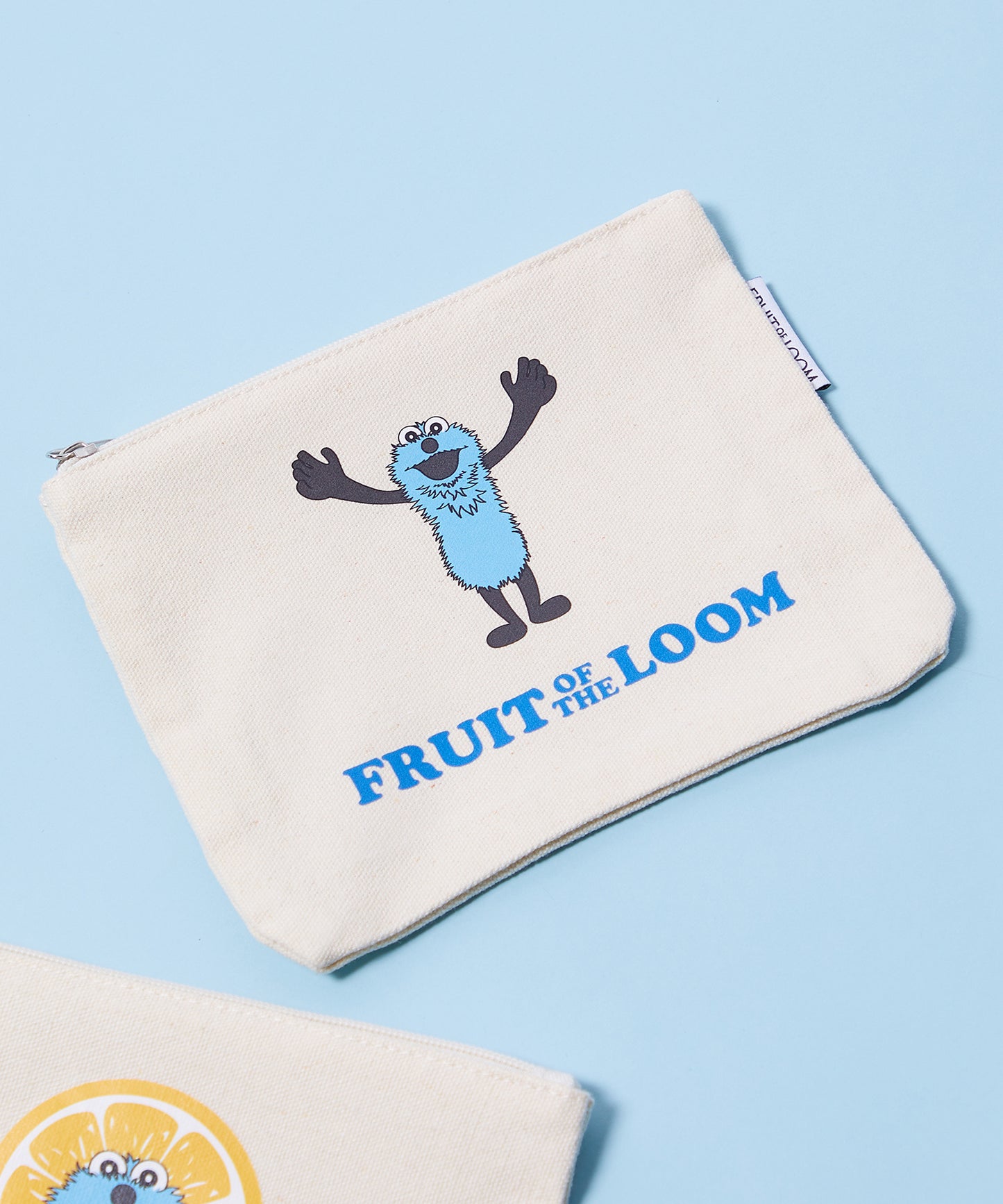 Fruit of the Loom×パペットスンスン スンスンフラットポーチ
