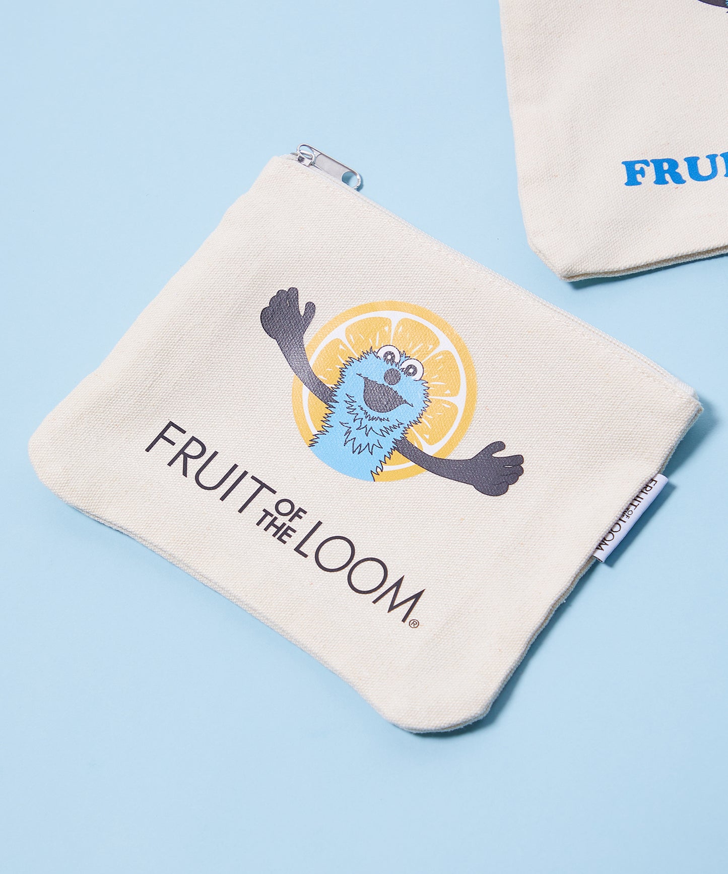 Fruit of the Loom×パペットスンスン スンスンフラットポーチ
