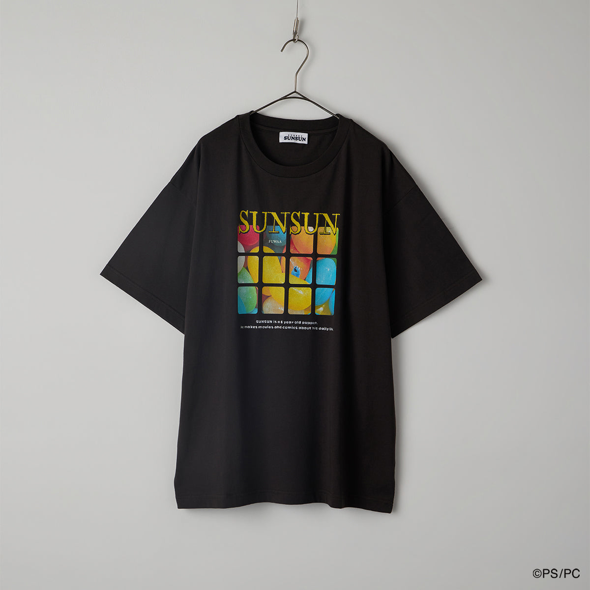 PUPPET SUNSUN COLLECTION Tシャツ  ビーンズ（BLACK）