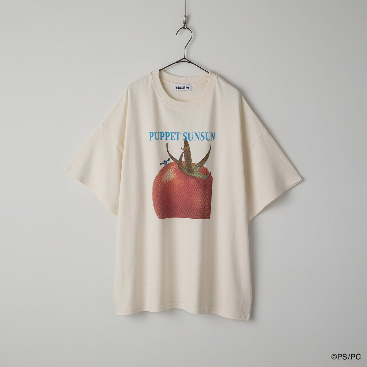 PUPPET SUNSUN COLLECTION オーバーサイズT トマト（WHITE）