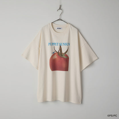 PUPPET SUNSUN COLLECTION オーバーサイズT トマト（WHITE）