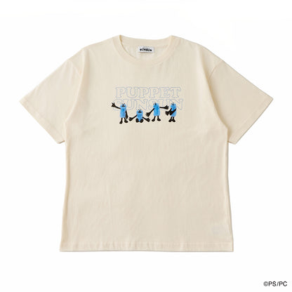 PUPPET SUNSUN COLLECTION Tシャツ  集合プリント（WHITE）