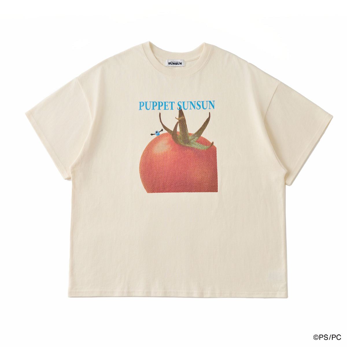 PUPPET SUNSUN COLLECTION オーバーサイズT トマト（WHITE）