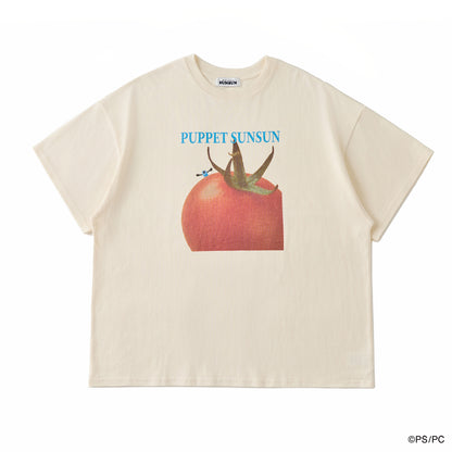 PUPPET SUNSUN COLLECTION オーバーサイズT トマト（WHITE）