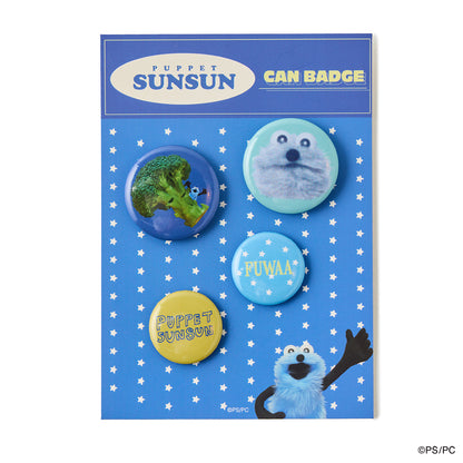 PUPPET SUNSUN COLLECTION 缶バッジセット