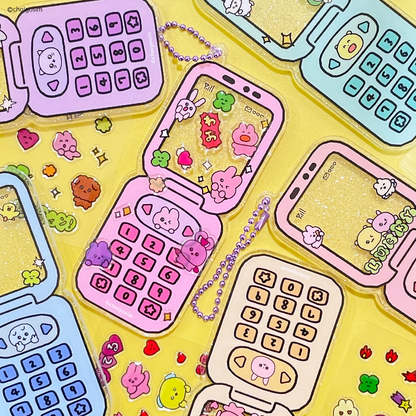 チェゴシム トレーディングなつかしガラケーキーチェーン（全６種）