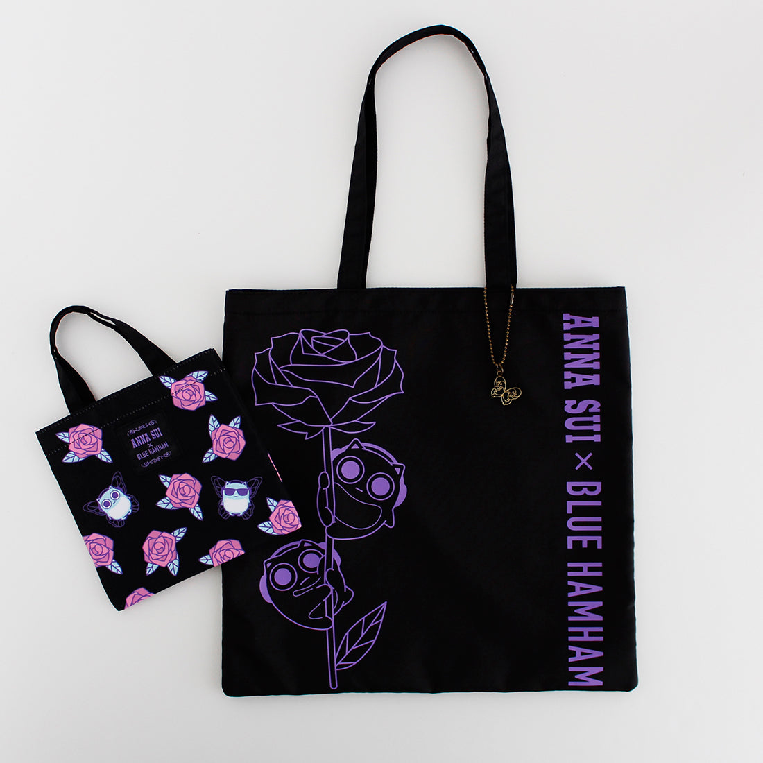 2 in 1 トートバッグ（ローズ）