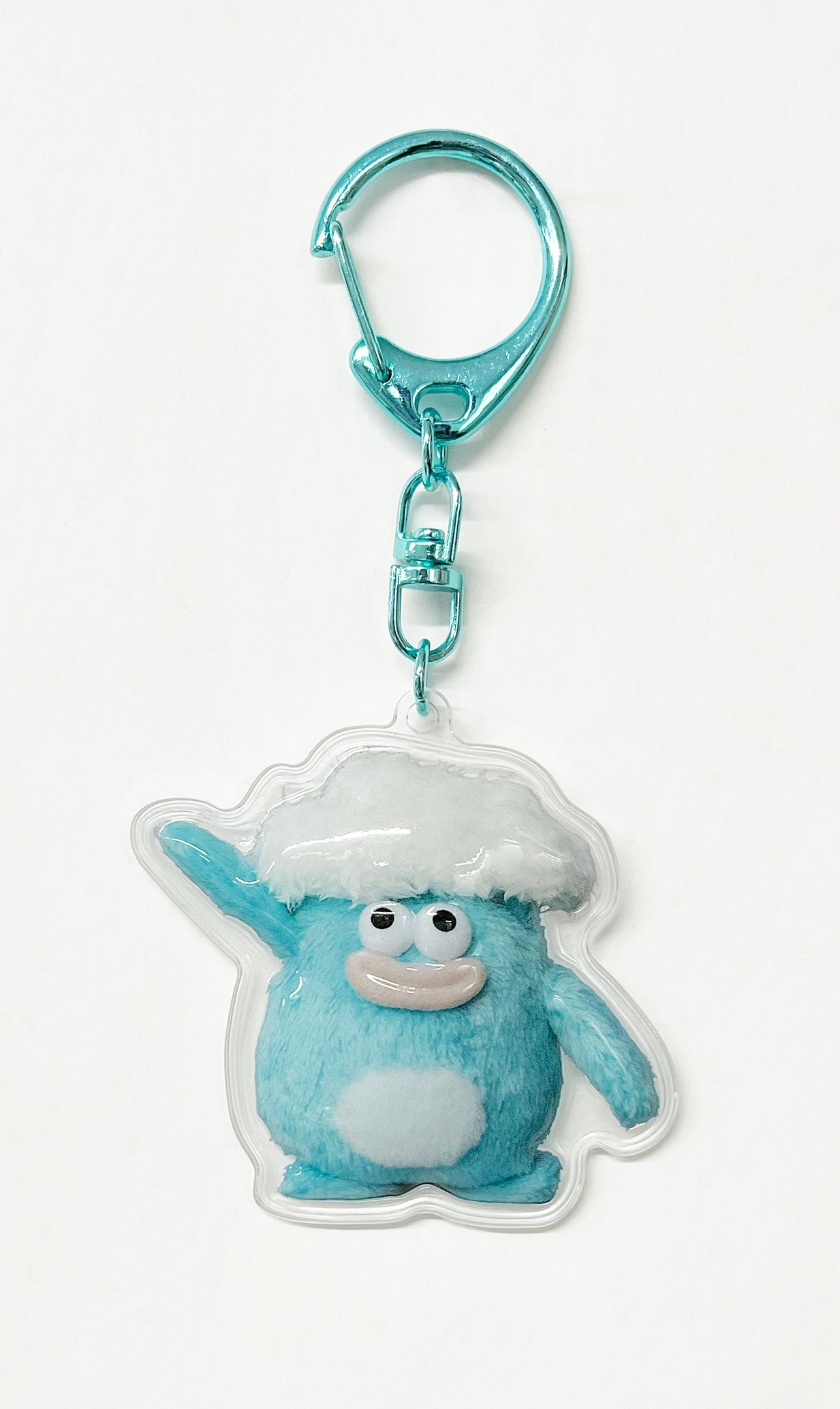 chiiibagキーホルダー blue ブルー、水色 ホイッピ＆ラッピ ぷっくりったいキーホルダー – CHOCOLATE CHARACTER