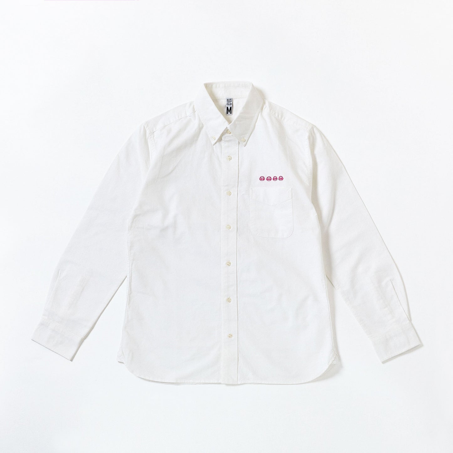 ネオン風刺繍シャツ