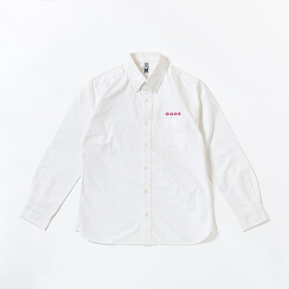 ネオン風刺繍シャツ