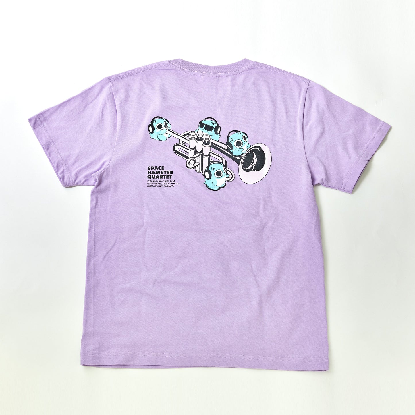 Backprint Tee_Trumpet（PURPLE）