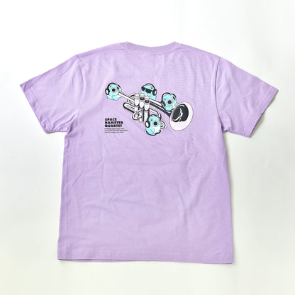 Backprint Tee_Trumpet（PURPLE）