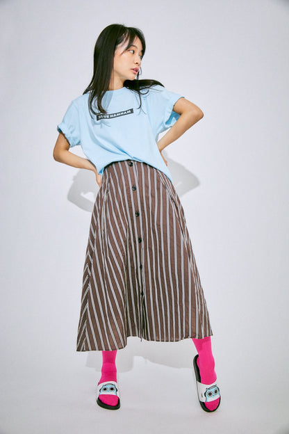 Backprint Tee_Trumpet（LIGHT BLUE）