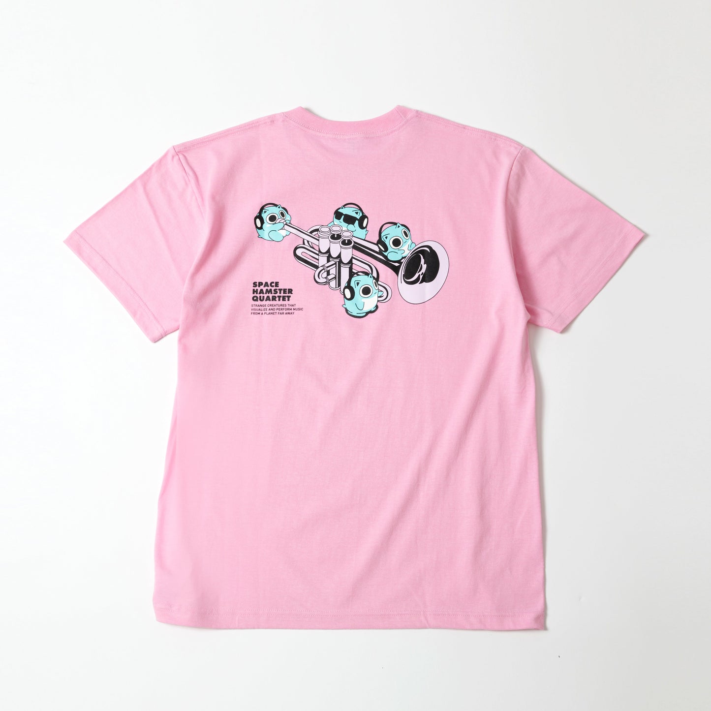 Backprint Tee_Trumpet（PINK）