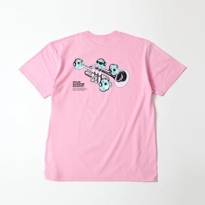 Backprint Tee_Trumpet（PINK）