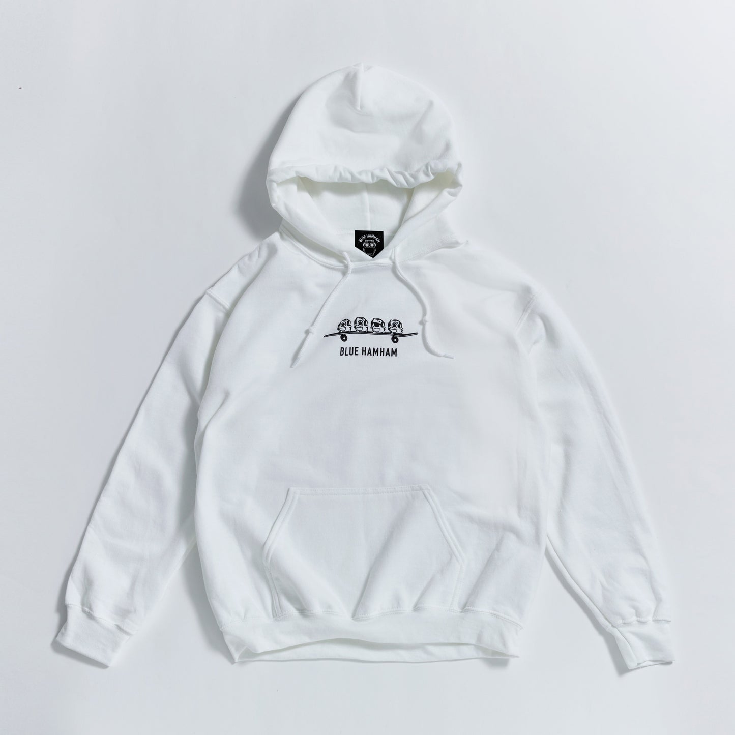 Hoodie_Skateboard（WHITE）
