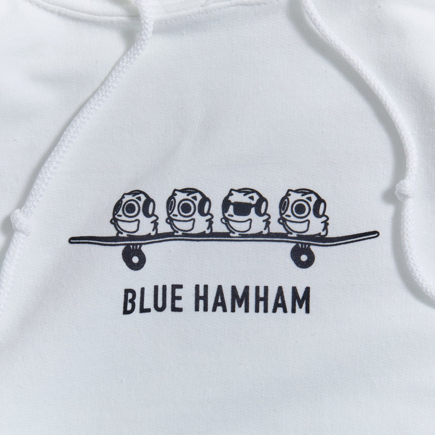 Hoodie_Skateboard（WHITE）