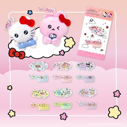 チェゴシム×サンリオキャラクターズコラボ アクリルヘアクリップ