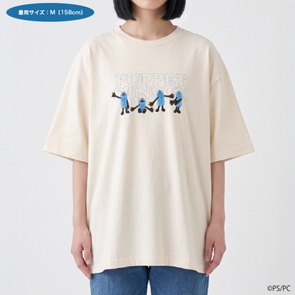 PUPPET SUNSUN COLLECTION Tシャツ  集合プリント（WHITE）