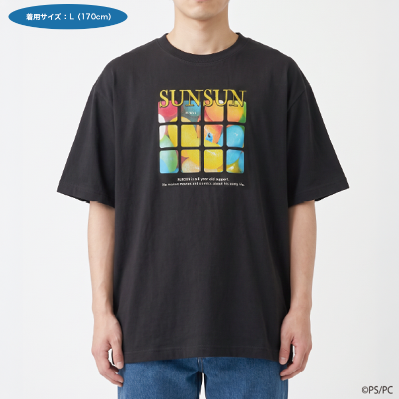 PUPPET SUNSUN COLLECTION Tシャツ  ビーンズ（BLACK）