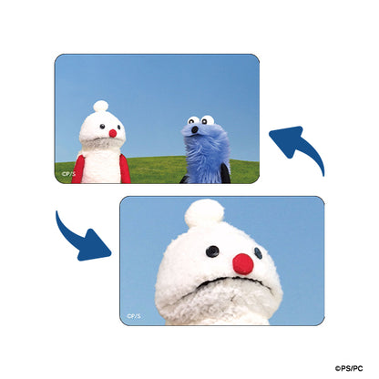 パペットスンスン レンチキュラーステッカー