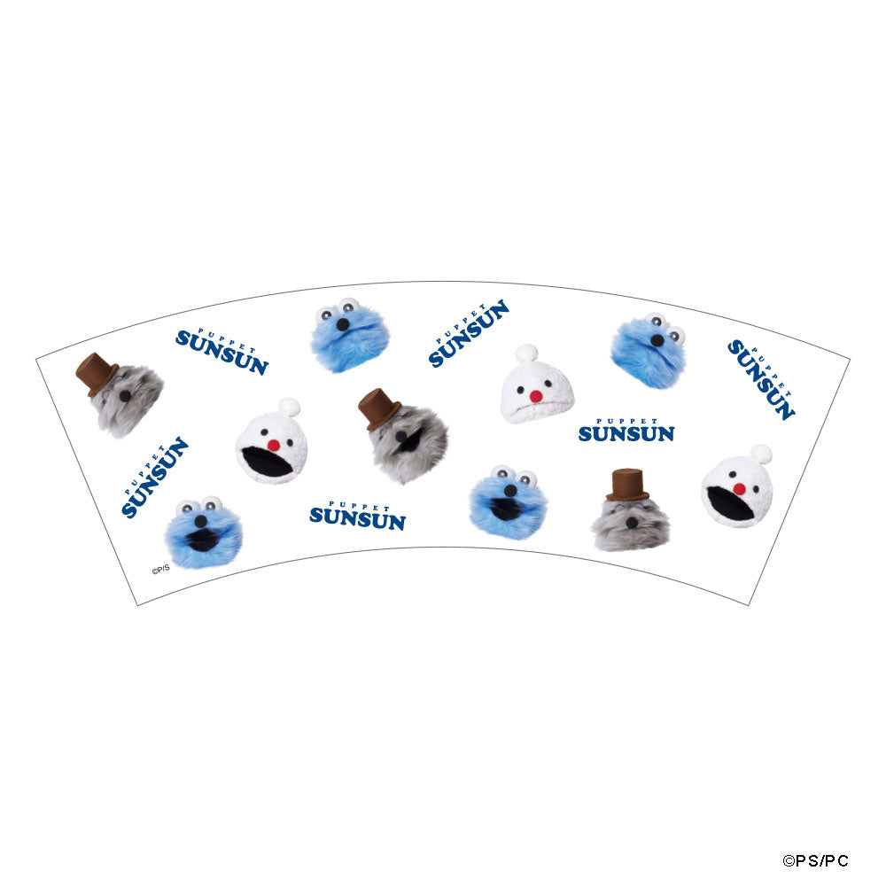 パペットスンスン ウォーターカップ – CHOCOLATE CHARACTER LABEL