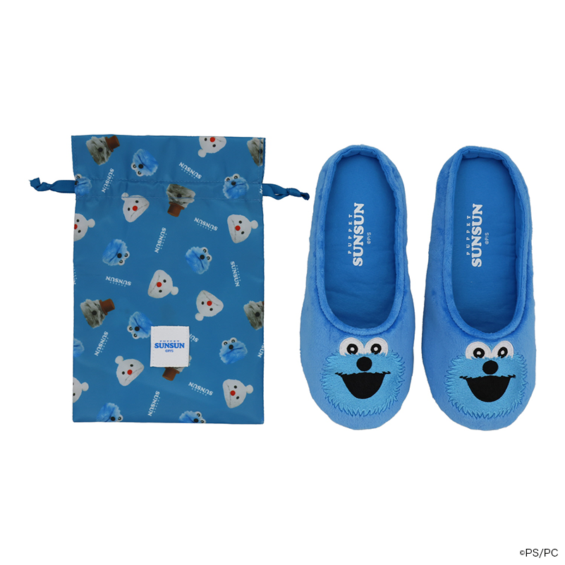 パペットスンスン 折り畳みスリッパ